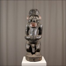 89626) Affen-Figur Bulu Kamerun Afrika AFRIKANISCHE KUNST