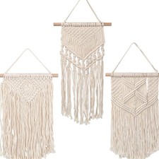 Kleine Makramee Wandbehang