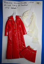 Vintage ★ Barbie Francie Mod #1769 Long On Leather 3 Teile von 1970