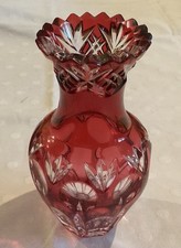 Bleikristall vase - bleikristall,