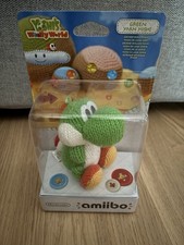 Nintendo Amiibo - Yoshi's Wolly World - Woll Yoshi grün - Verpackung geöffnet