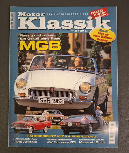 Motor klassik 1997 - klassik, vw