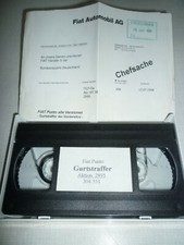 FIAT PUNTO alle Versionen - VHS Cassette - Gurtstraffer der Vordersitze - 1998  