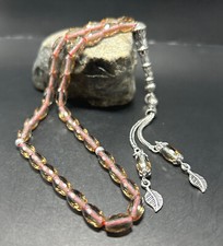 Tesbih OSMANLI Sultanit Taş Tespih,925 Silber Zultanit Stein Gebetskette Rosary