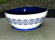 Kobaltschale, 15 cm Durchmesser, creation AUERHAHN, handgemalt, echt Kobalt