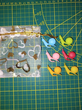 6 Silikon Teebeutelhalter für Tassen in Schnecken-Form im Organzabeutel ungenutz