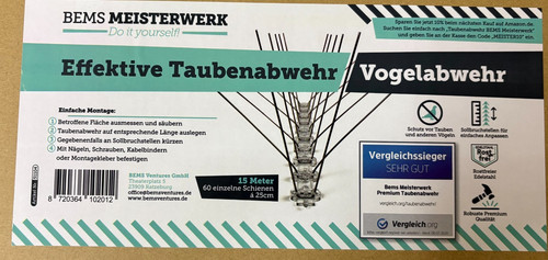 Meter taubenabwehr spikes - 15, meter!!