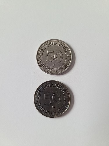 Pfennig münze 1975 1984 - 50,