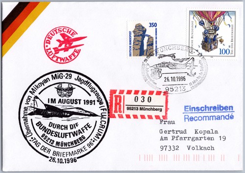 Brief sst tag der - sst, briefmarke