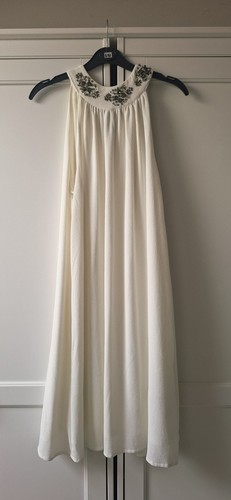Kleid weiß sommerkleid m - weiß,