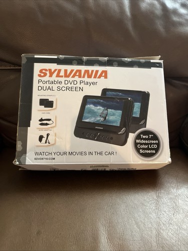 Sylvania sdvd8716 dual - sylvania, 7"