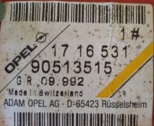 Original Opel Warndreieck