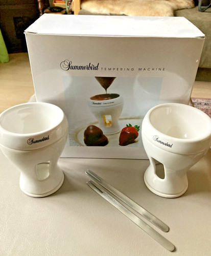 Schokoladenfondue set für 2 - für,