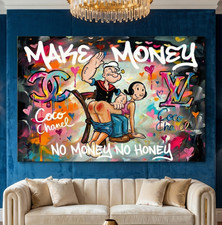 Pop Art kunst Popeye Seemann