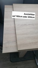 Eßzimmertisch Sonoma Eiche Dekor 120x80cm Ausziehbar