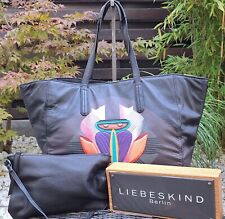 Liebeskind Shopper *Macaque Toyota Ninja Black*+Clutch Rarität inkl. Staubbeutel