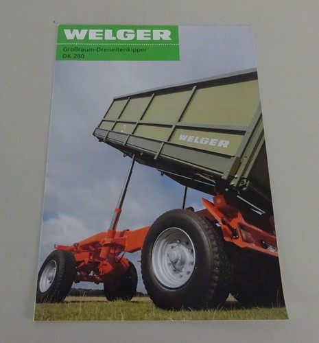 Prospekt broschüre welger - /,