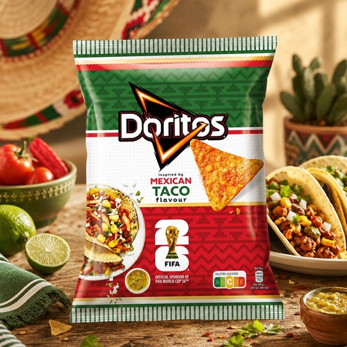 Doritos mexican taco flavour - doritos,