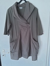 Damen Longbluse / Kleid  Gr. XXL von Gina Laura taupe