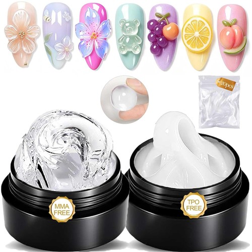 Nail art gel - gel, set