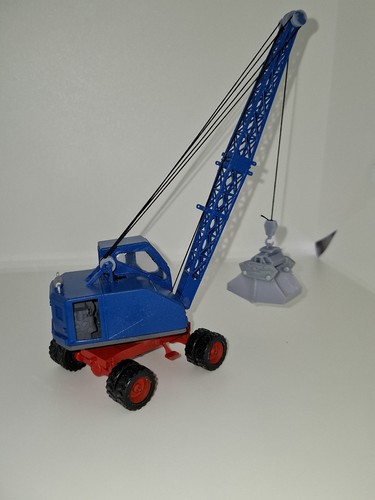 Standmodell fuchsbagger mit - standmodell,