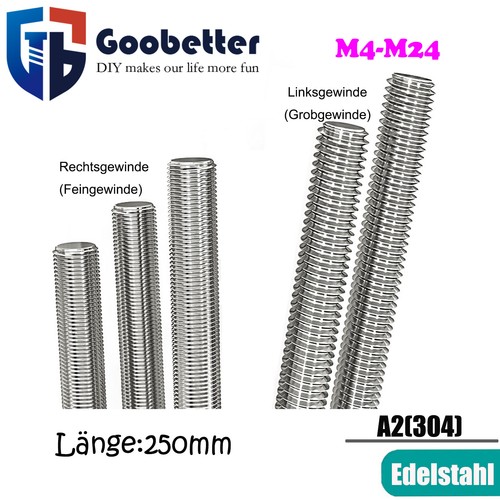 M24 linksgewinde - m4-m24,
