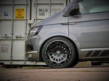 Twin Monotube AT20 Felge für T5 T6 T6.1 20 Zoll 9x20 Anfahrschutzring schwarz st