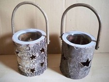  Birkenholz Windlicht