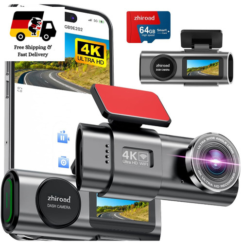 Wifi auto dashcam mit 64g - wifi,