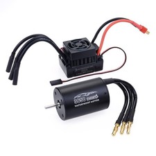 Overheating Protected Brushless Motor and ESC System for 1/10 Remote Control
