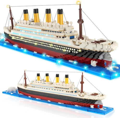 Titanic bauspielzeug mit led - bauspielzeug,