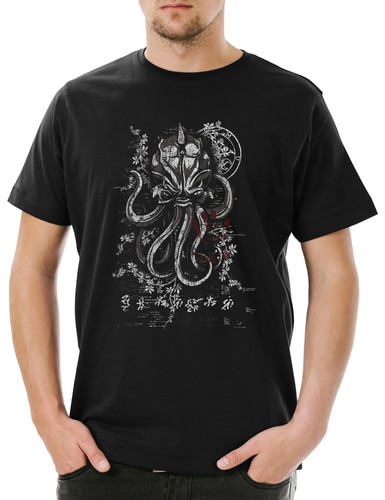 Asian ornament octopus herren - octopus,