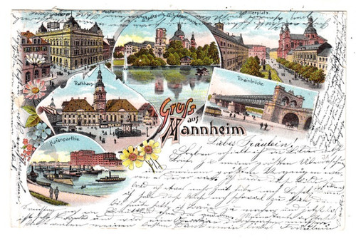 Mannheim mehrbid litho - mehrbid,