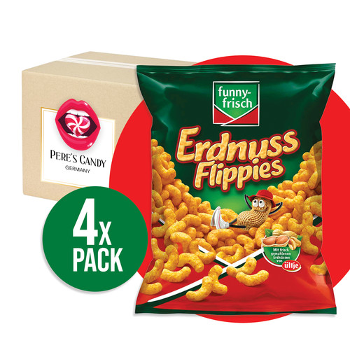 4er pack funny - pack, erdnuss