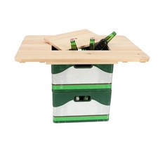 Party Bierkistentisch Aufsatz