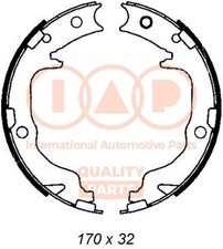 IAP QUALITY PARTS 705-10070 Handbremsbeläge für JEEP COMPASS (MK49) Handbremse