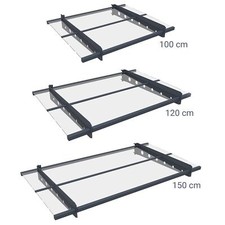 Vordach Überdachung Haustür Dach Tür Pultvordach Glasdach Haustürdach Juskys®