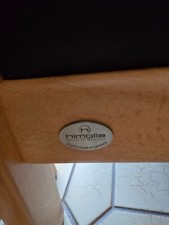 2 Sitzer mit Austellfunktion, 3 Sitzer, braun aus Leder, sehr guter Zustand