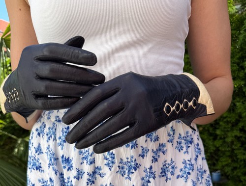 Elegante lederhandschuhe damen - elegante,