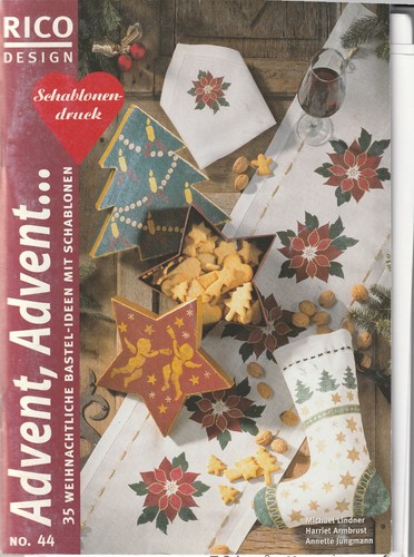 Handarbeitsbuch advent - advent,