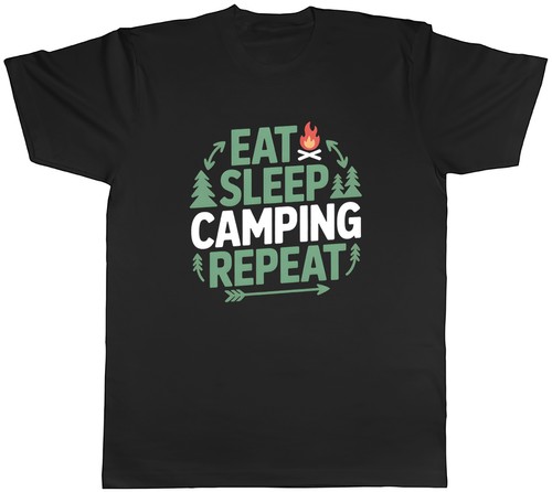 Eat sleep camping repeat camp - sleep,