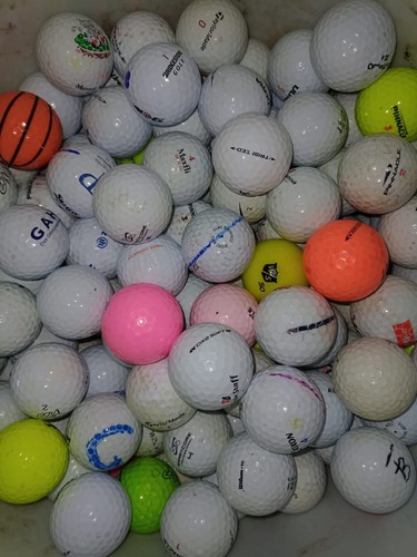 100 gebrauchte golfbälle - 100,