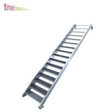 16 Stufen Außentreppe