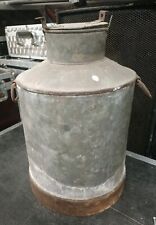 Alte seltene Zink Milchkanne