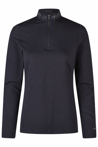 Pikeur strass shirt nightblue - strass,