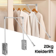 Kleiderlift Garderobenlift Kleiderstange Wardrobe Lift Kleiderschranklift 20kg