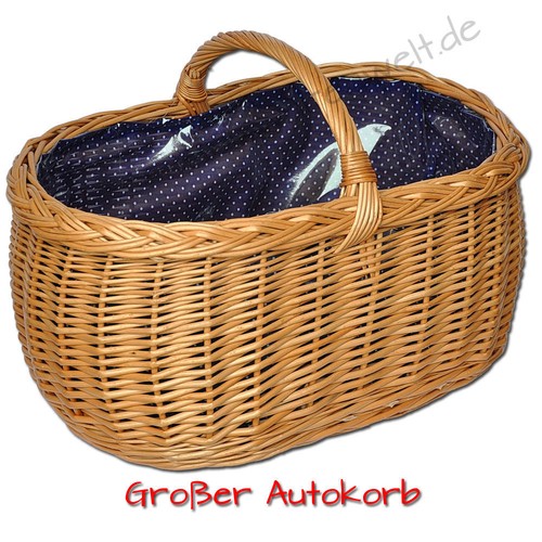 Einkaufskorb weidenkorb groß - einkaufskorb,