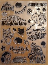 Clear Stamps Stempelset "
