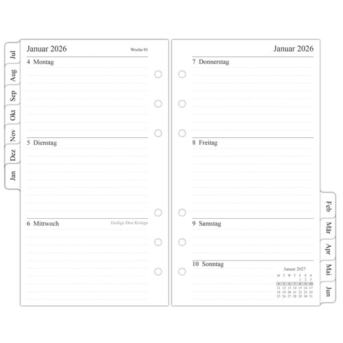 Wochenplaner personal 2026 - personal,