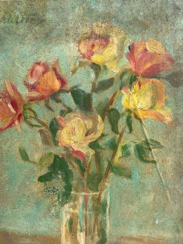 ölgemälde blumen stillleben - ÖlgemÄlde,